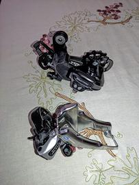 Coppia Deragliatore Anteriore e Posteriore Shimano