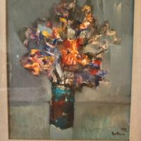 Bettarini Composizione 40x50 olio 1976