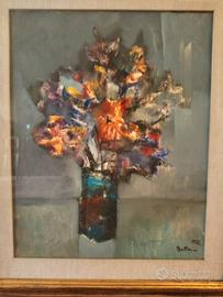 Bettarini Composizione 40x50 olio 1976