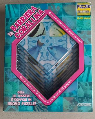 Puzzle e libro: Barriera Corallina