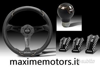 Kit MOMO GOTHAM volante pomello pedali