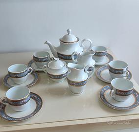 servizio servizo tazze vintage completo con dec
