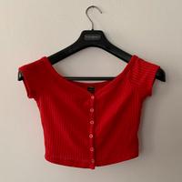 Croptop rosso Shein