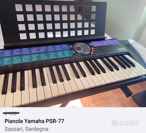 Pianola usata pochissimo 