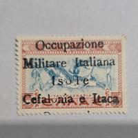 Francobollo  colonia Italiana  iItaca e Cefalonia 