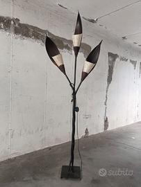  piantana etnica con tre luci 