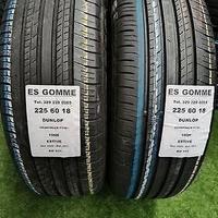 2 gomme 225 60 18 DUNLOP RIF931