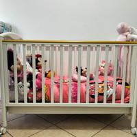 lettino e fasciatoio per neonati 