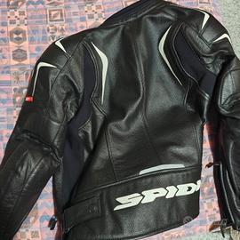 giubbotto moto spidi in pelle