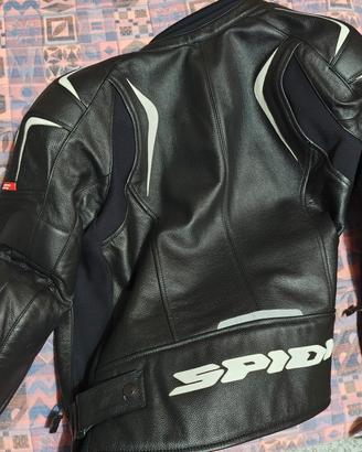 giubbotto moto spidi in pelle