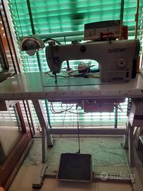 macchina per cucire rasafilo brother