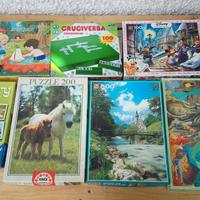 Puzzle Memory Cruciverba giochi vari da tavolo