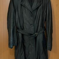 Cappotto in pelle