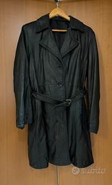 Cappotto in pelle