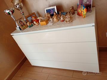 cassettiera 4 cassetti 