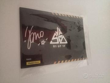 Vasco 2 cartoline autografata e numerata RARA