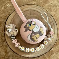 Catenella con tamburina e cover abbinata