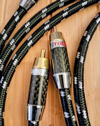 Due Coppie Cavi di Segnale RCA 1m TODN