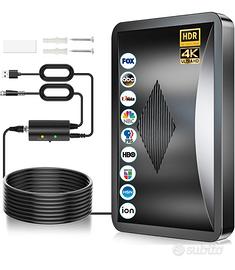Antenna TV Interna Amplificata 4K / 8K / 1080p