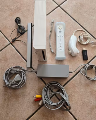 console nintendo wii bianca