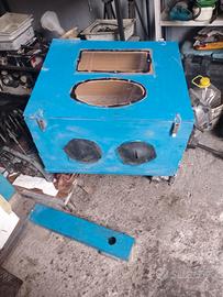 Caricabatterie panello attrezzi, sabbiatrice