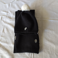 Cappello e sciarpa in lana per bimbo della Juventu