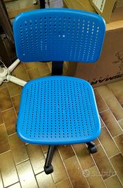 Sedia con rotelle
