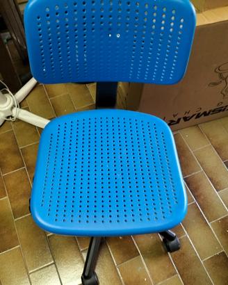 Sedia con rotelle