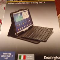 tastiera con cover per galaxy tab 3