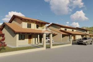 VILLA A SCHIERA CENTRALE A PIASCO