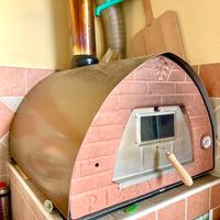 Forno a legna 70x70 in acciaio