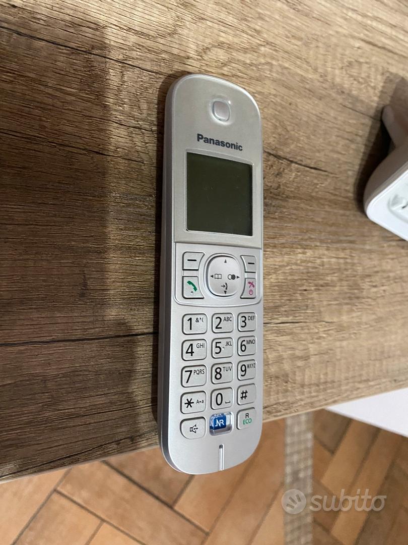 TELEFONO CORDLESS PANASONIC KX-TG6851JTS - Telefonia In vendita a Varese