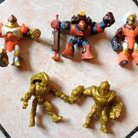 Gormiti lotto 5 personaggi articolati 9 cm circa