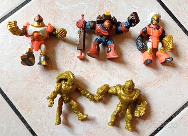 Gormiti lotto 5 personaggi articolati 9 cm circa