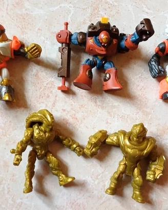 Gormiti lotto 5 personaggi articolati 9 cm circa