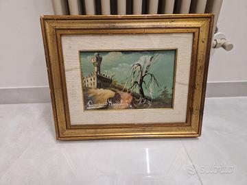 dipinto romano  mussolini 