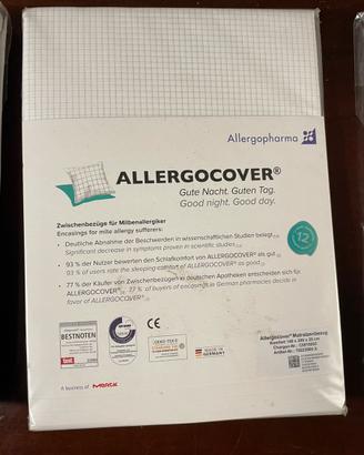 Allergocover antiacari coprimaterasso 1 1/2 piazza