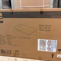 Piatto doccia in resina 80x120      Sabbia