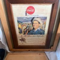 specchi e quadri coca cola vintage