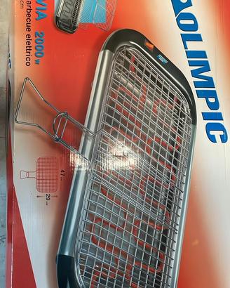 Maxi barbecue elettrico Olimpic Silvia 2000W