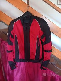 giacca moto estiva traforata  M