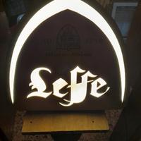 Lampada pubblicitaria  Leffe 