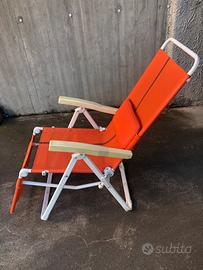 Sdraio lettino relax da giardino