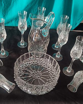 Stok Bicchieri cristallo  vintege 