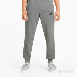 Pantaloni uomo Puma in jersey grigio medio, XL 