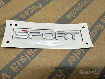 Logo Emblema Scritta Fiat SPORT Originale 500 500X