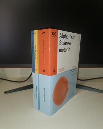 Alpha Test Scienze Motorie 2024/2025 Kit Completo