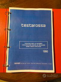 Ferrari Testarossa  - catalogo spare parts