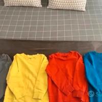Set felpe bambino 4 anni