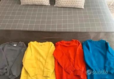 Set felpe bambino 4 anni